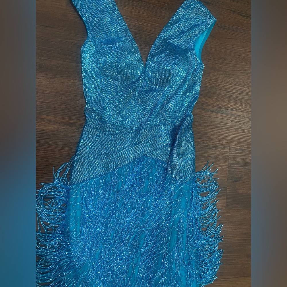 Turquoise Dress - Picture 4 of 6